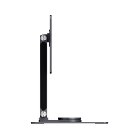 Support magnétique pour iPad avec station d'accueil, support de tablette réglable en aluminium Type-C PD HDMI USB TF SD Audio pour iPad Pro Air