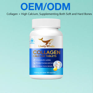 Lebhaftes Wal kollagen Chon droitin Kalzium tabletten Quelle Fabrik OEM ODM Label Anpassung Joint Health <span class=keywords><strong>Supplements</strong></span> - Product Image 2
