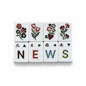 Juego de Mahjong Acrílico Plegable de Lujo, Estilo Americano Moderno, Ecológico, de 4 Capas, con 160 Piezas, Patas Plegables, Portátil, Modelo Lyla - Product Image 4