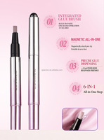 Ensemble de stylos à gel magnétique multicolores pour ongles effet œil de chat, gel UV à retirer par trempage, pour salon et usage domestique