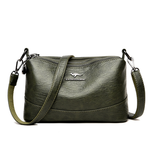 Fashion New Designer Crossbody Bags High Quality PU <b>Leather</b> Shoulder Messenger Bag Casual Totes Luxury Women Handbags and <b>Purses</b> - Product Image 1