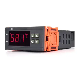 Điều khiển nhiệt độ giá 230V MH-7016A LCD điều chỉnh cho phòng lạnh Đen Led điều khiển nhiệt độ