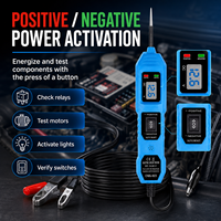 Lector de Códigos para Automóviles Inteligente 823 con Pantalla LED de Voltaje - Protocolo OBD2/EoBd, Alimentación USB de 12V, Compatible con Vehículos de 6-24V CC