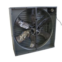 Ventilador de Extracción Eléctrico de Acero Inoxidable de Alta Temperatura, Montado en Pared, con Doble Rodamiento de Bolas, para Taller de Soplado de Vidrio y Fabricación de Cristales