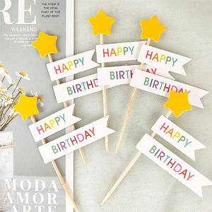 Cartes d'affichage <span class=keywords><strong>de</strong></span> cupcakes en papier dans le style des cupcakes en filet <span class=keywords><strong>de</strong></span> style Ins, 6 pièces par paquet - Product Image 4