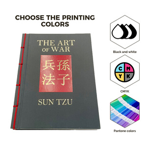 <span class=keywords><strong>Libro</strong></span> Rilegato a Mano in Pelle con Copertina Rigida in Stile Retrò, Personalizzato con Stampa a Caldo su Cartone - Product Image 5