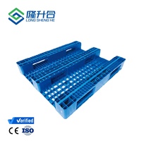 Palette en plastique pour sol LongShenghe pour entrepôt 40x40 1200x800 Palettes pressées Epal-palette