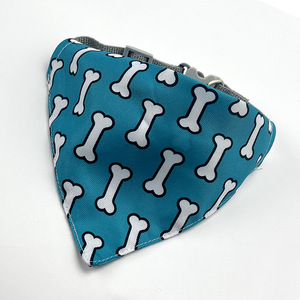 Patrón personalizado perro Bandana triángulo perro bufanda mascota dueño regalos gato cuello bufanda con logotipo - Product Image 5