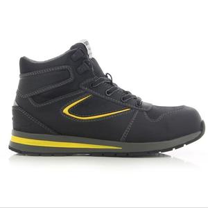 Chaussures de sécurité Safetyjogger noires à bout rond, hauteur moyenne, moulées par injection, antidérapantes, imperméables, antistatiques, bottes de travail, taille 36 à 45 - Product Image 1