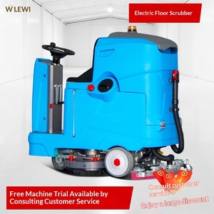 Washing Machine Industrial Washing Machine <b>Suction</b> Mop Integrated Professional Washing Machine Supermarket Mopping Machine Floor - Product Image 1