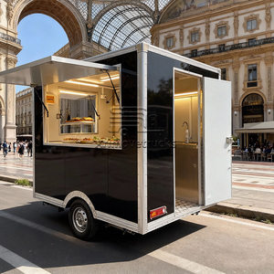 Petite remorque de restauration économique pour café, burgers, barbecue, chariot de restauration vintage commercial, camion-<span class=keywords><strong>restaurant</strong></span> à vendre aux États-Unis - Product Image 4
