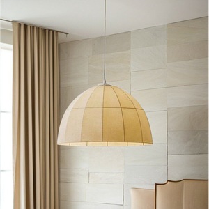 Japanese Style Fabric Pendant <b>Light</b> Round E27 Energy Saving Lamp For Living Room Bedroom <b>Dining</b> Room Home Decor - Product Image 5