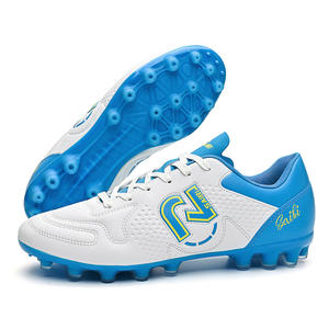 Zapatos de Fútbol SAIBI Sebi Nuevos de Caña Baja con Parte Superior de PU y Entresuela de TPU para Adolescentes con Diseño de Tacos Rotos, Botas Profesionales - Product Image 4