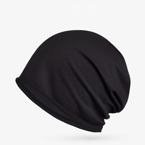 Chapeau-foulard fin <span class=keywords><strong>pour</strong></span> femmes et hommes, <span class=keywords><strong>en</strong></span> <span class=keywords><strong>coton</strong></span>, simple couche, bord roulé, polyvalent, <span class=keywords><strong>bonnet</strong></span> <span class=keywords><strong>de</strong></span> <span class=keywords><strong>nuit</strong></span> à enfiler, printemps et été - Product Image 3