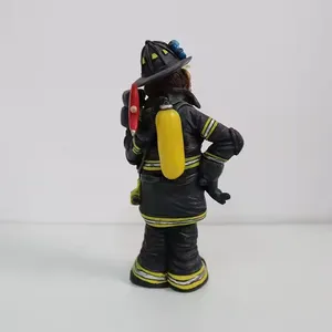 Simpatiche Statuette in Resina di Pompieri, Sculture Divertenti Personalizzate per Regali Originali - Product Image 3