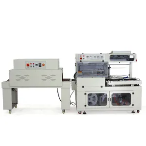 Automatic Small Bottles Group Pack Food Packing POF Shrink Wrapping Machine L Bar Shrink wrapping machine