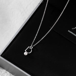 Collar de Perlas de Cereza con Incrustaciones de Diamantes Exquisitos en Plata S925, Estilo Ins, Adorno de Cuello Dulce y Fresco D9999 - Product Image 3