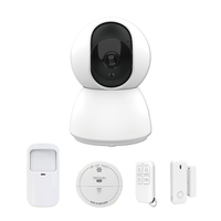 Système d'alarme de sécurité sans fil 2026 avec caméra réseau IoT Wi-Fi et détecteur infrarouge pour capteur de porte