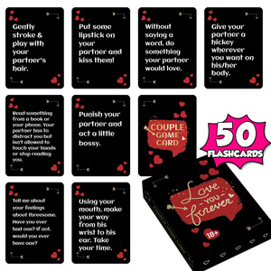 Juego de Cartas Creativo para Parejas, Cartas Ecológicas, Portátiles, Personalizables, con Esquinas Redondeadas, de Pengle - Product Image 5