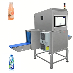 Hoogprecisie röntgenmachine voor het detecteren van vreemde voorwerpen in vlees, vis, verpakte voedingsmiddelen met automatisch afwijzingssysteem - Product Image 1