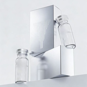 マットラミネート加工バイアルボックス、2本入り硬質紙製パッケージ - Product Image 2