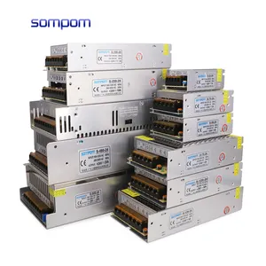 SMPS PSU 5V 12V 24V 36V 48V 1A 2A 3A 5A 8.5A 10A 15A 16.7A 20A 25A 30A AC DC מיתוג אספקת חשמל עבור CCTV /LED / 3D Ptinter