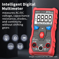 ZOYI ZT-S6 + Multimeter listrik Digital, alat perbaikan kapasitor identifikasi otomatis portabel LCD presisi tinggi untuk kecil