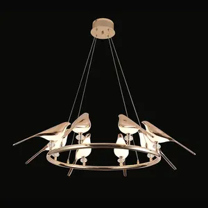 Stile di lusso vendita calda Design popolare lampadario lussureggiante creativo ciondolo luce decorativo moderno di lusso K9 lampadario di cristallo