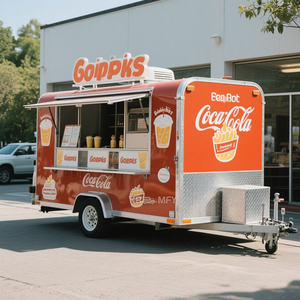 Remolque de Comida Móvil 2025 para Helados y Bebidas, Totalmente Equipado, en Venta - Product Image 4