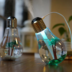 Portatile 400ml USB da tavolo umidificatore ad ultrasuoni diffusore di aromi abbagliante lampadina colorata macchina per la casa per aromaterapia nebbia - Product Image 5