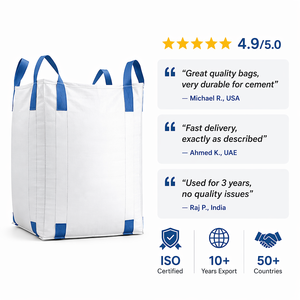 Sacs FIBC, Sacs Jumbo, Sacs <span class=keywords><strong>Ton</strong></span>, Sacs <span class=keywords><strong>de</strong></span> 1 tonne, Sacs Jumbo <span class=keywords><strong>de</strong></span> 1000 kg, Sacs FIBC pour sable, ciment, céréales, soufre, Sacos FIBC, Bolsas FIBC - Product Image 6