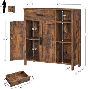 Shandong shouguang fábrica MDF/tablero <span class=keywords><strong>de</strong></span> partículas en el pecho <span class=keywords><strong>de</strong></span> cajones - Product Image 4