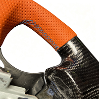 Volant sport en fibre de carbone avec LED personnalisé RPPF, compatible avec Subaru WRX 2002-2004