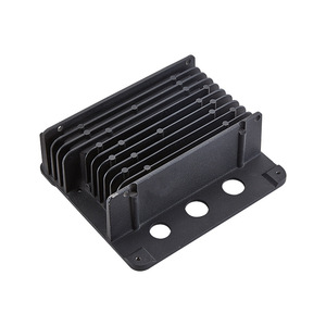 Top Cup Metal Aluminum Die Cast Heat Sink DZ-DS Custom Size Black For LED Lighting Fixtures - Product Image 2