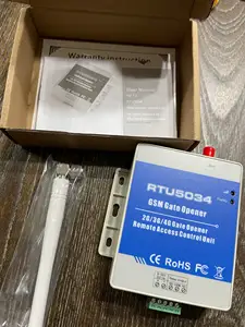 Smart GSM Relay RTU5034 2G GSM Abridor de puerta Podría usar tarjeta SIM Enviar mensaje o llamar GSM Dialer