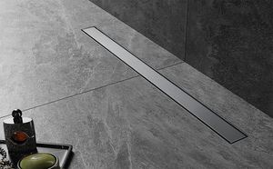 Drenaje de Piso para Baño Rectangular Moderno, Diseño Lineal de Acero Inoxidable Satinado, 70x7cm, Fácil Instalación - Product Image 2