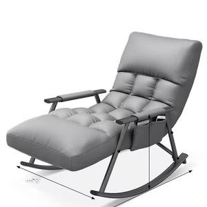 Chaise longue multifonctionnelle intelligente pour adultes personnes âgées pour la sieste Relaxation Balcon Fauteuil de massage inclinable électrique - Product Image 1