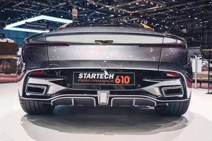 Runde Kit corpo <span class=keywords><strong>STARTECH</strong></span> in fibra di carbonio di alta qualità di alta qualità per gonna Spoiler per labbro posteriore anteriore Aston Martin DB11 - Product Image 6