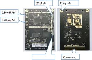 HLK-RM60 Gigabit không dây định tuyến mô-đun mt7621a + mt7905 + mt7975 openwrt wifi6 AX Gigabit 5 gam dual-band Wifi Router cho hotspot