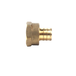 Latón sin plomo 1/2 pulgadas PEX a 1/2 pulgadas NPT adaptador <span class=keywords><strong>de</strong></span> acoplamiento <span class=keywords><strong>de</strong></span> crimpado <span class=keywords><strong>de</strong></span> lengüeta hembra para fontanería y suministro <span class=keywords><strong>de</strong></span> <span class=keywords><strong>agua</strong></span> - Product Image 4
