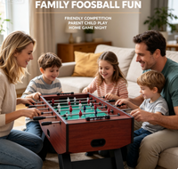 Table de baby-foot professionnelle de 55 pouces, jeu de football d'intérieur, construction en MDF