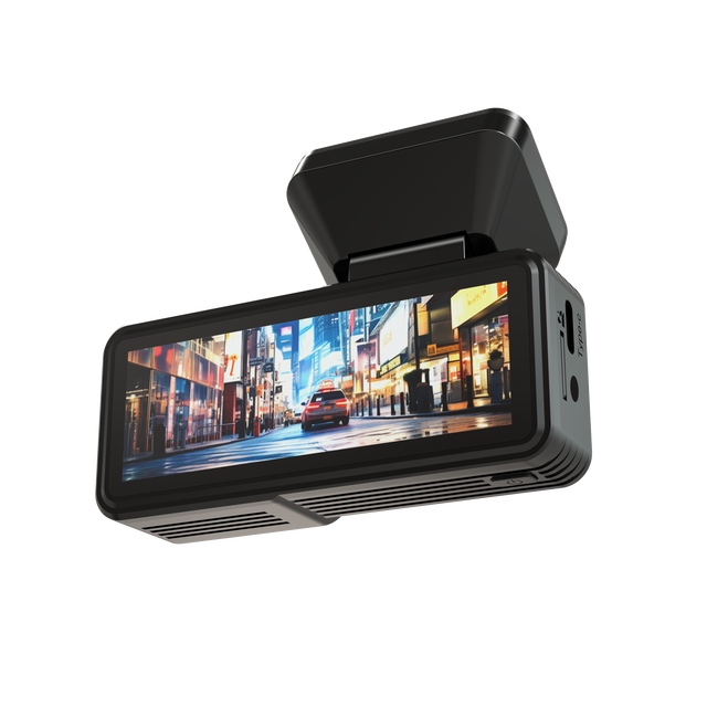 Ecostar 2026 Hot Selling 4K 16MP Dual Channel Dash Cam 2.89 Inch IPS Screen WiFi GPS H.265 170 Degree Wide-Angle Night Vision