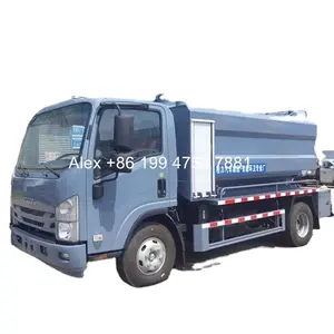 4x2 5cbm Euro 6 KV100 septic tank cleaning truck