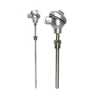 Termokopel K-type Berlapis Baja Tahan Karat Profesional Industri Suhu Tinggi 0-1200 OEM ODM