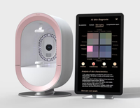Mesin Analisa Kulit AI 40MP Sistem Analisa Kulit Wajah 12 Spektrum untuk Salon Kecantikan Pemindai Kulit dengan 19 Bahasa
