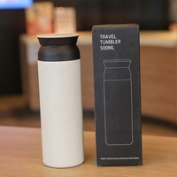 Botella Térmica de Acero Inoxidable con Aislamiento al Vacío - Diseño Anticaída, Retención de Calor/Frío de 6 a 12 Horas, Resistente para Senderismo y Negocios