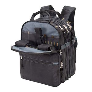 Wholesale Customized Portable Polyester <b>Backpack</b> <b>Tool</b> Bag for <b>Tools</b> Go Out Repair Electrician <b>Backpack</b> Car Electrical <b>Tool</b> Bag - Product Image 6