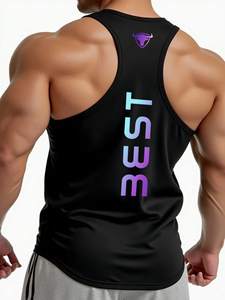 Canotta a Compressione Traspirante da <span class=keywords><strong>Uomo</strong></span> in <span class=keywords><strong>Maglia</strong></span> Senza Maniche per Basket, Fitness, Corsa, Asciugatura Rapida, Allenamento Estivo, Maglietta Sportiva - Product Image 3