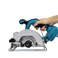 Scie à bois électrique de haute qualité, machine de découpe électrique, angle de coupe réglable, profondeur de coupe de 45 mm, scie circulaire 18V