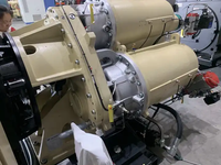 Compresseur d'air centrifuge sans huile pour C400 350 ch avec bloc compresseur et moteur 1250-2500 CFM 260-400 kW stationnaire